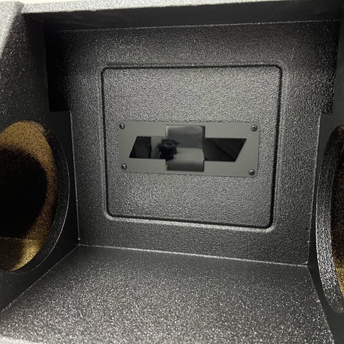 Universal Single Regular Cab Subwoofer Box 2x8” Ford Gm Bolero Style  Mega Bass