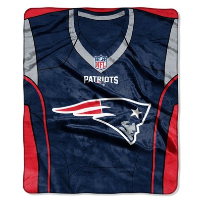 Одеяло из джерси New England Patriots Raschel Throw Blanket