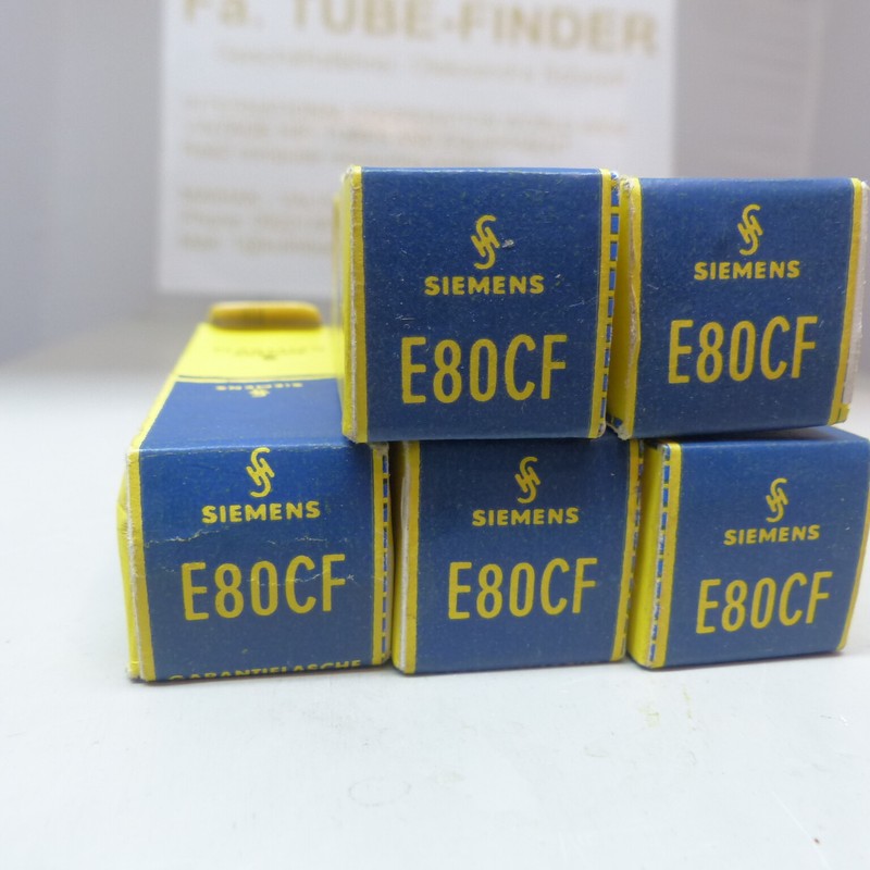 Siemens E80cf  7643 Sealed Box VerstÃ¤Rker-RÃ¶Hre Audio Tube Valvola RÃHre 023