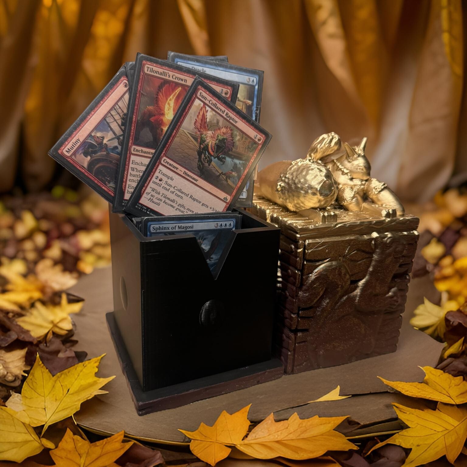 Squirrel Deck Box Commander | Magic the Gathering Deck Box