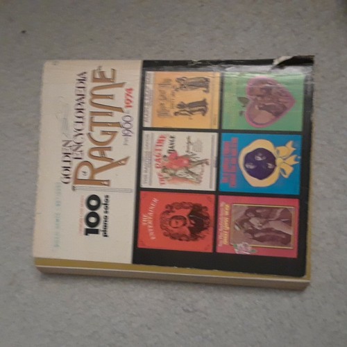 Golden Encyclopedia Ragtime From 1900 To 1974