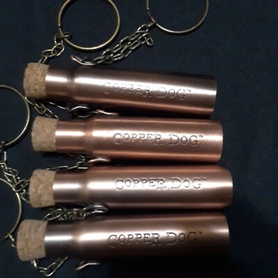 Flask Dipper Copper Dog Scotch Whiskey Dipping Dog flask Dipper lot of 8 new