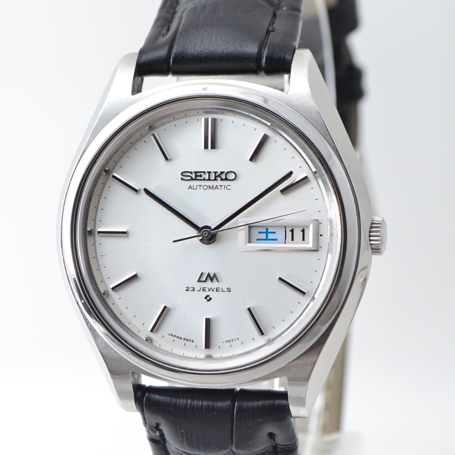 SEIKO LORD MATIC セイコー　5606-7080 Vintage December 1968 Seiko LM Lord Matic 5606-7080 - Fluted
