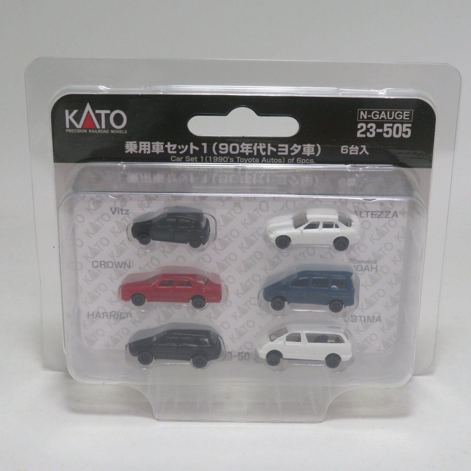 KATO N gauge passenger cars set 1 90's Toyota six input 23