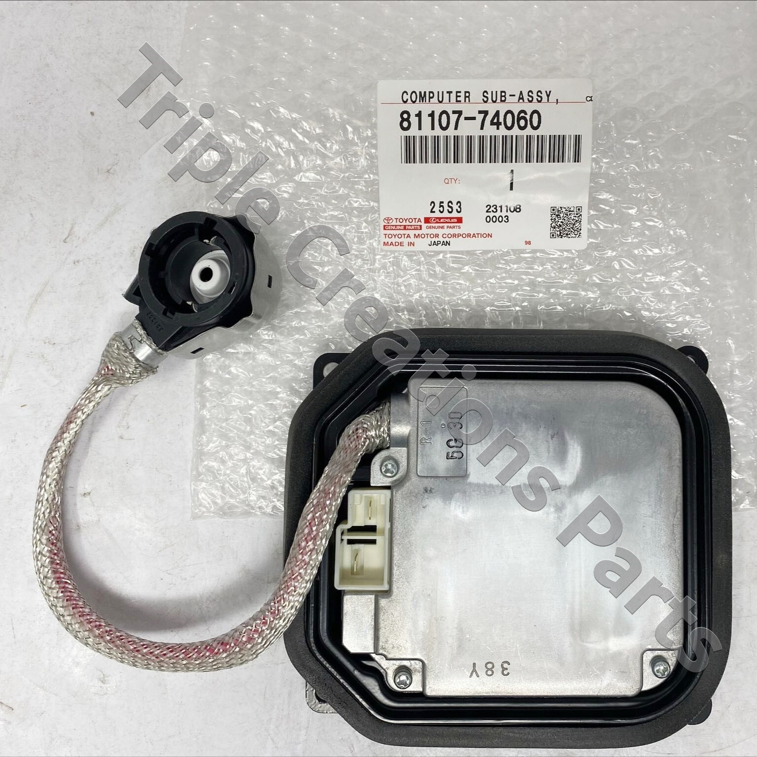 n0n0　0107 ♡ 8110760G20 Genuine Toyota COMPUTER SUB-ASSY, HEADLAMP LIGHT