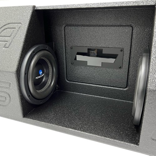 Universal Single Regular Cab Subwoofer Box 2x8” Ford Gm Bolero Style  Mega Bass