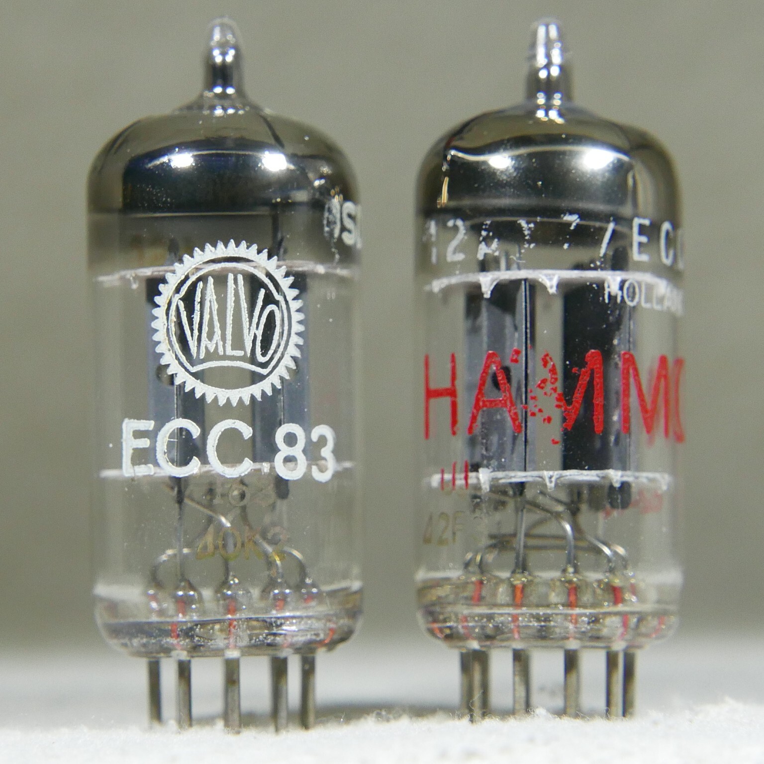 6本 AMPEREX アンペレクス 12AX7 ECC83 / ムラード 英国製 Matched Pair Amperex/Philips 12AX7/ECC83 Large O-Getter