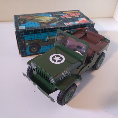 Gama Itos Jeep Willis MB tole militaire friction USA 1/24