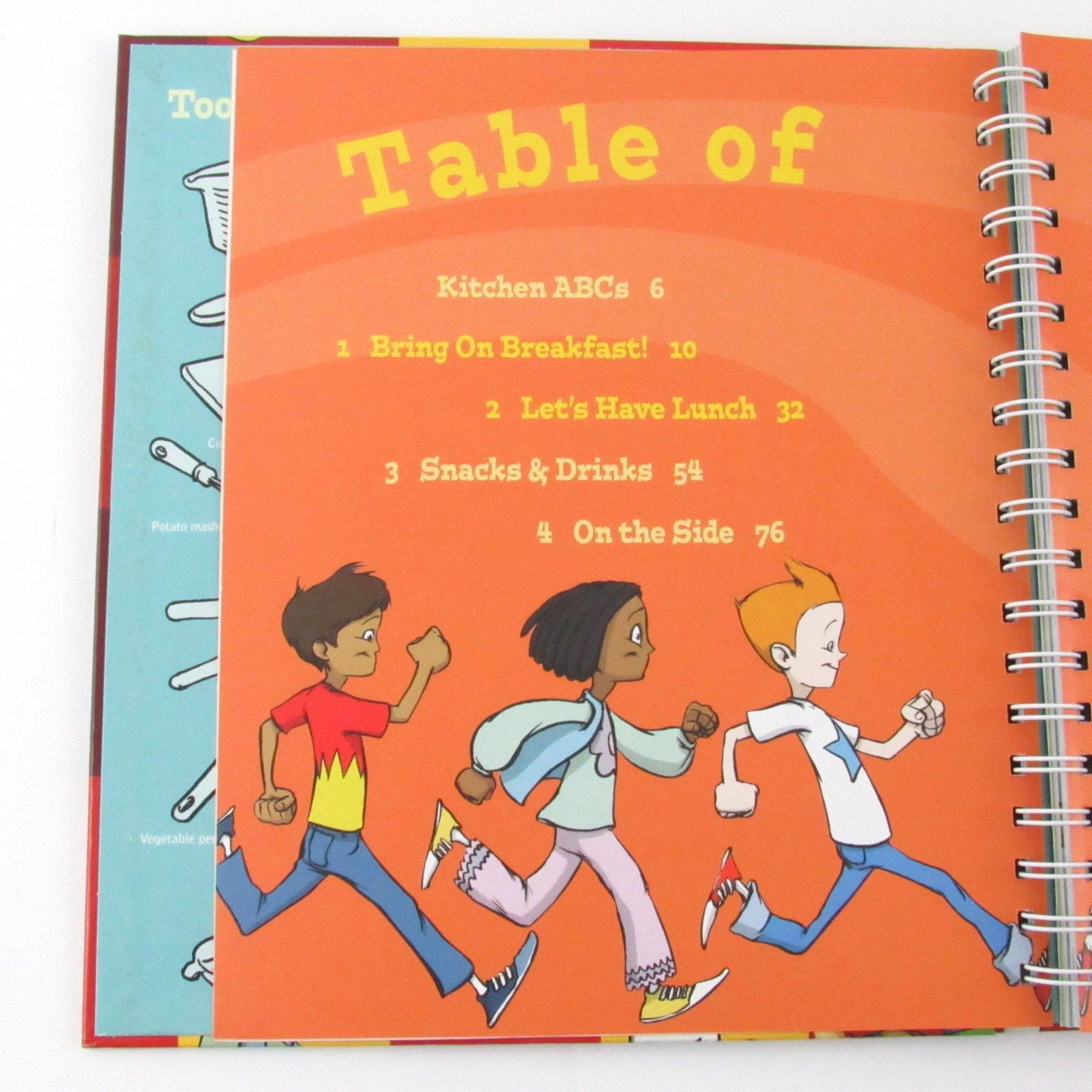 Betty Crocker Kids Cook Cookbook Spiral Bound Hardback Easy Simple Recipes