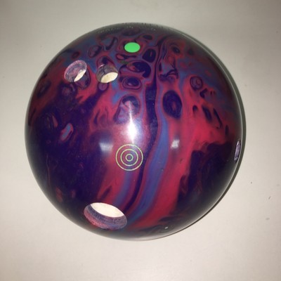 USED 15# Ebonite Maverick Reactive Resin Bowling Ball - 3 15/16