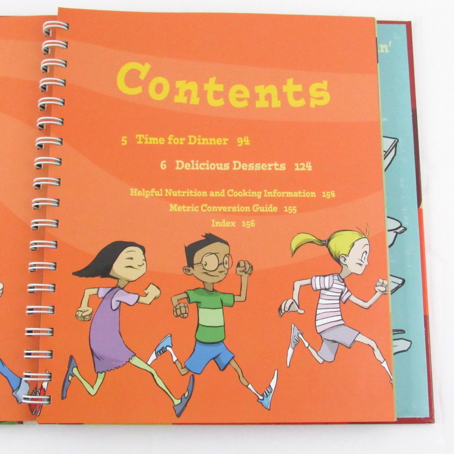 Betty Crocker Kids Cook Cookbook Spiral Bound Hardback Easy Simple Recipes