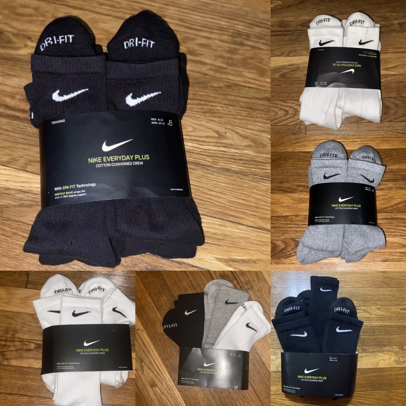 mens nike socks dri fit