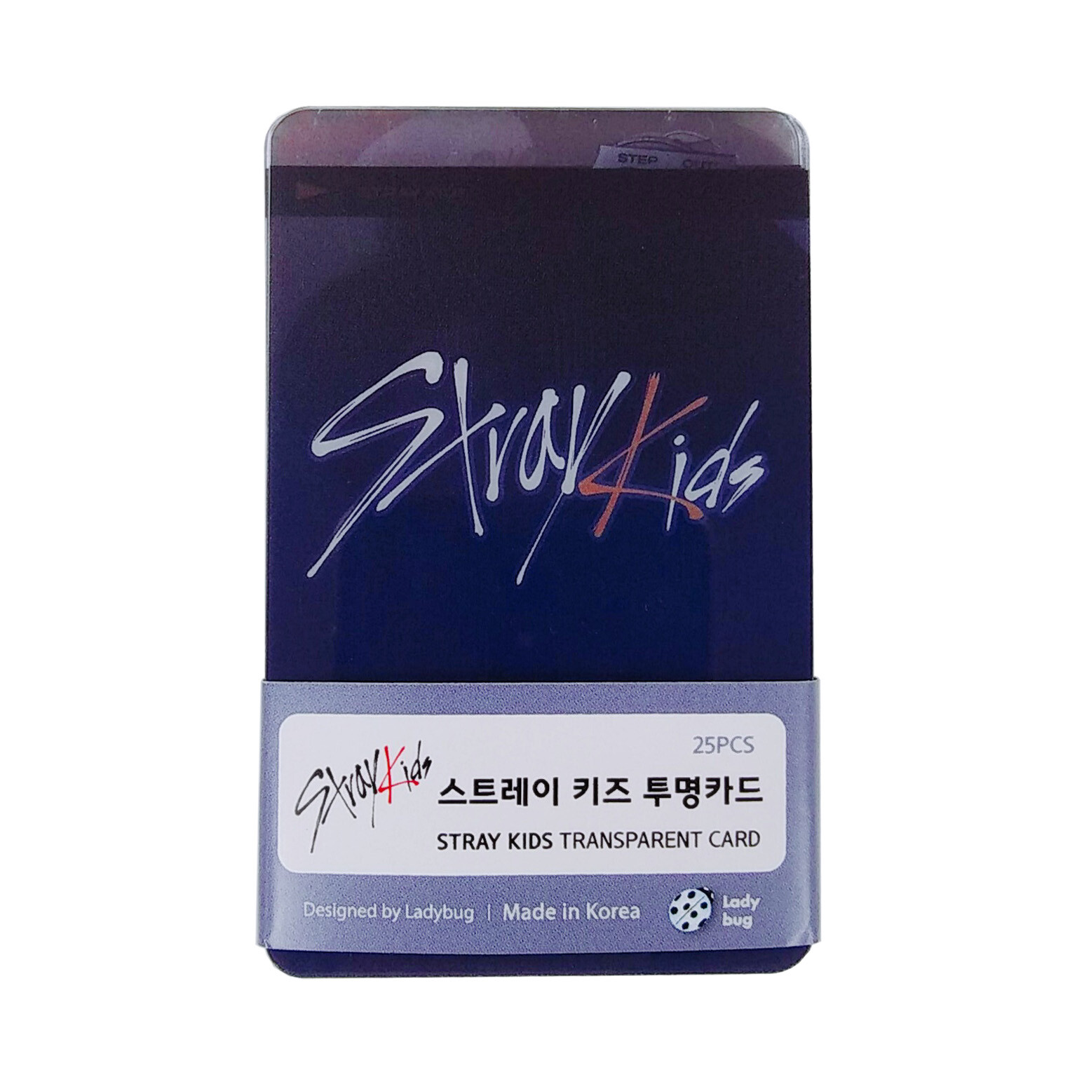 K-pop 25p StrayKids Stray Kids Transparent Photo Card