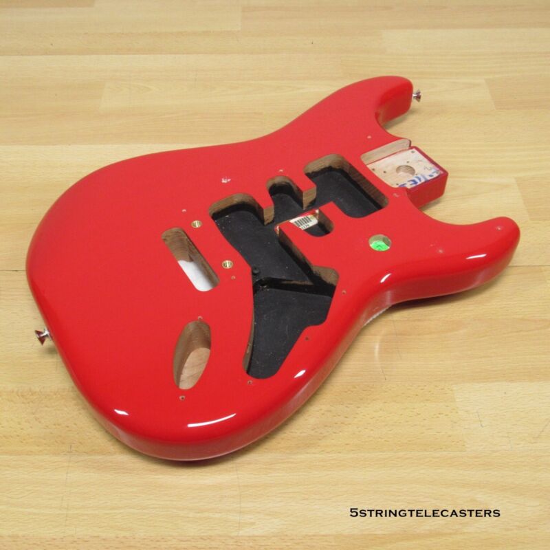 Fender LTD ED Player Stratocaster Body RARE FERRARI RED 2 Point Strat Body