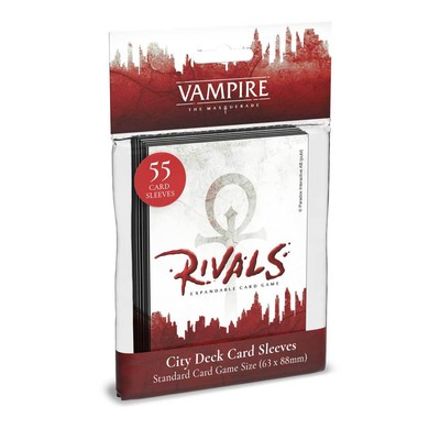 Расширяемая карточная игра Vampire: The Masquerade Rivals - Рукава для карт City Deck