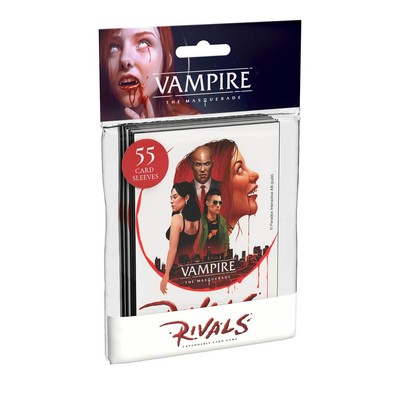 Расширяемая карточная игра Vampire: The Masquerade Rivals - Рукава для библиотечных карточек