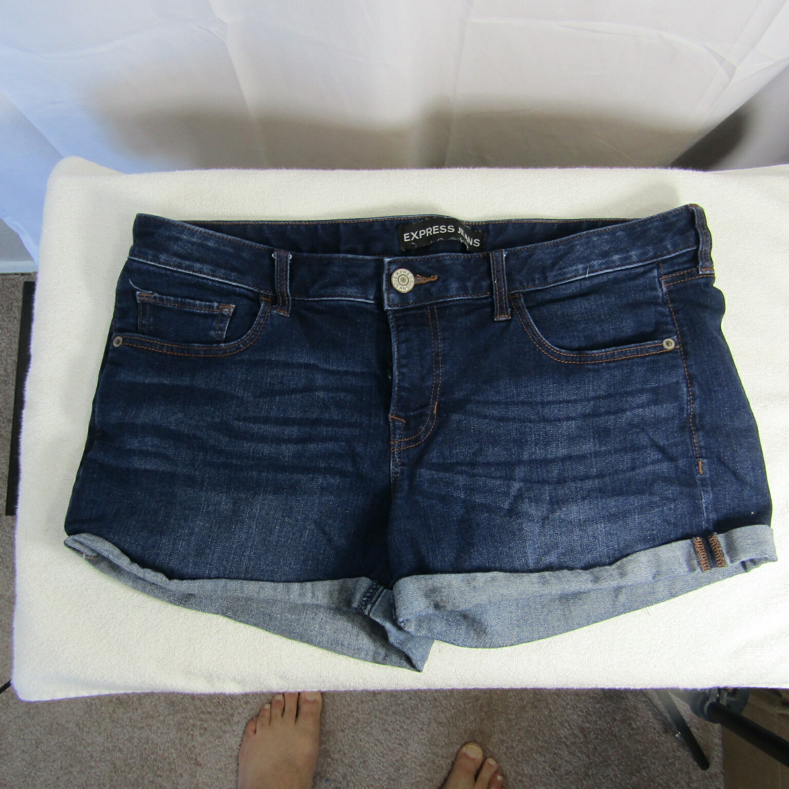 women's denim shorts uk