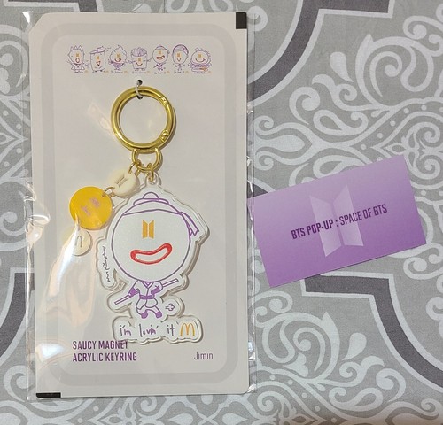 BTS×マクドナルド　キーリング BTS X MCDONALD'S - SAUCY MAGNET ACRYLIC KEYRING Jimin