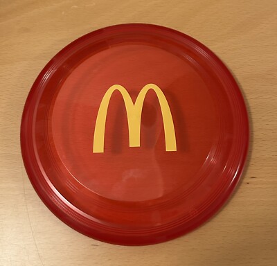 Authentic McDonald s Frisbee Flying Disc Golden Arches