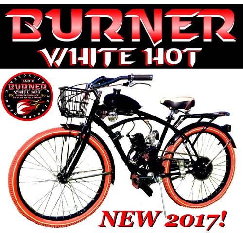 DELUXE 26" BIKE WITH 2019 POWER 2-STROKE 66CC/80CC MOTORIZED BIKE BICYCLE KIT