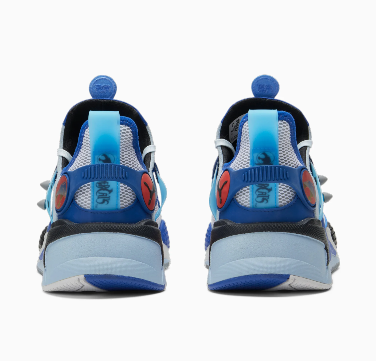 Pre-owned Puma X Thundercats Panthro Rs-x T3ch Clyde Royal Blue Harbor Mist White Red Rsx