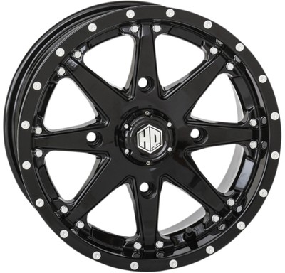 STI HD10 Gloss Black UTV/ATV Wheel 20x7 4/137 4+3(+10mm) (20HD1027)