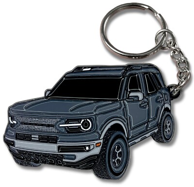 Bronco Sport Keychain compatible with Ford Bronco Sport Accessories 2023 2024 4