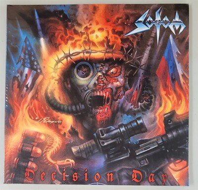 Sodom Decision Day RED & YELLOW MARBLED Vinyl LP Record new