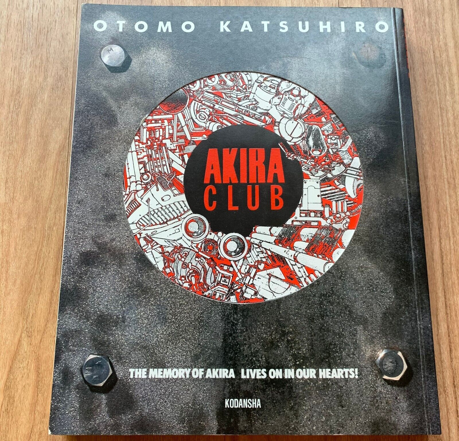 AKIRA CLUB Comic Design Artworks Otomo Katsuhiro Illustration Book
