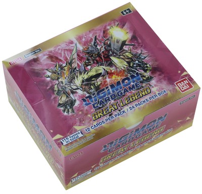 Карточная игра Digimon: Отличная коробка-бустер Legend