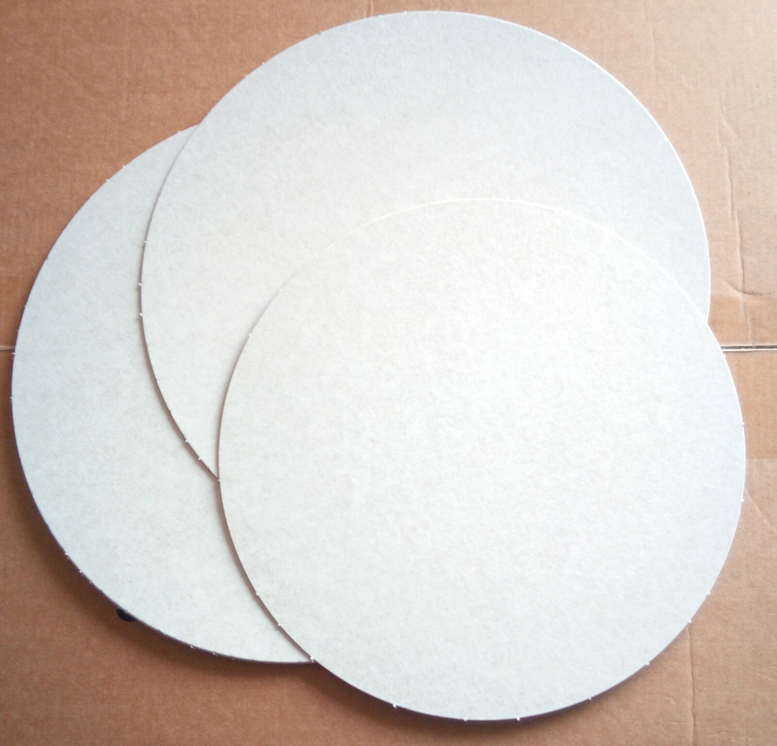 Kuchen Karte 5 Pizza Grundlagen 25.4cm 25cm Bord Kreis Festplatten Rund Scheiben