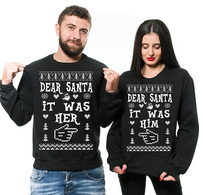 Matching sweatshirts for top him and her