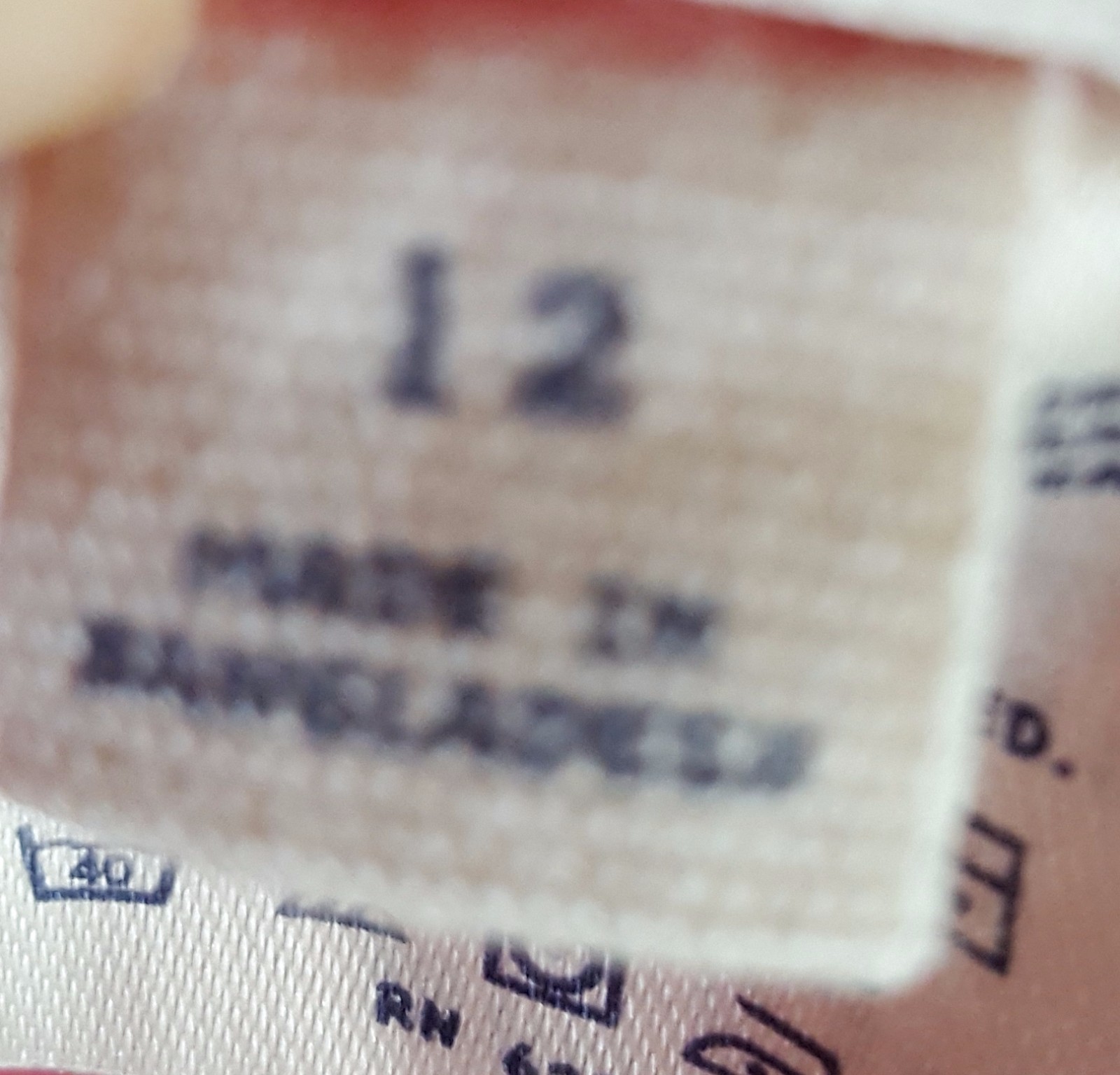 Land's End Kids Girl's Size 12 Skort Dark Pink Patterned Lined and Skirt P18