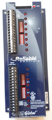 RELIABLE CONTROLS Mach Global Input Card Building Automation HVAC Lighting
