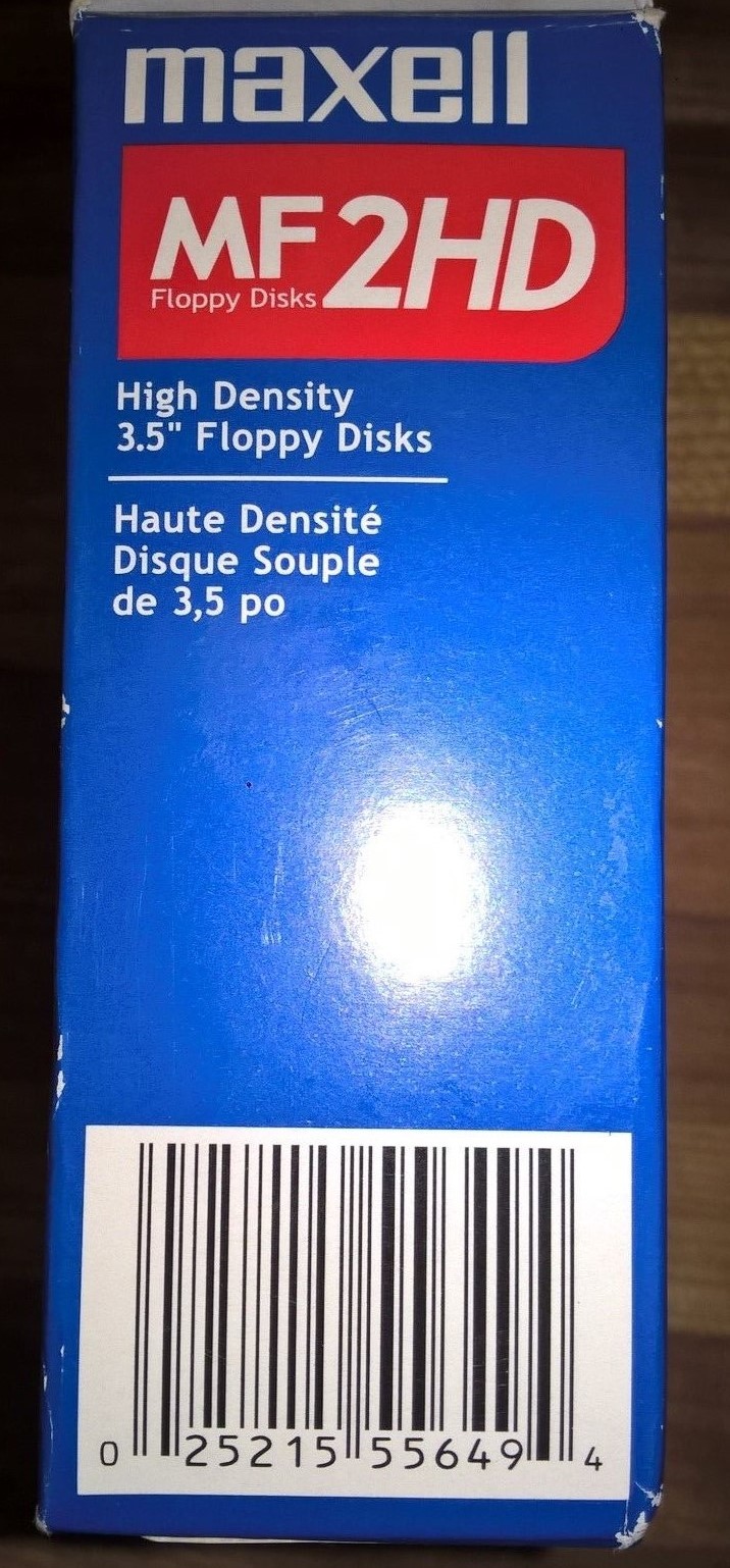 Maxell MF 2HD 1.44 MB 3.5