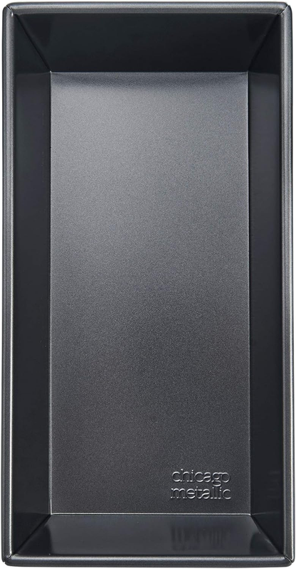 - Bakeware Professional Non-Stick 1.5 lb Loaf Pan, 10" x 5", Grey