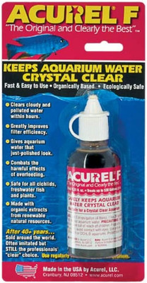 Acurel F25 Millimeter Water Clarifier, Aquarium, Treats 265 Gallons