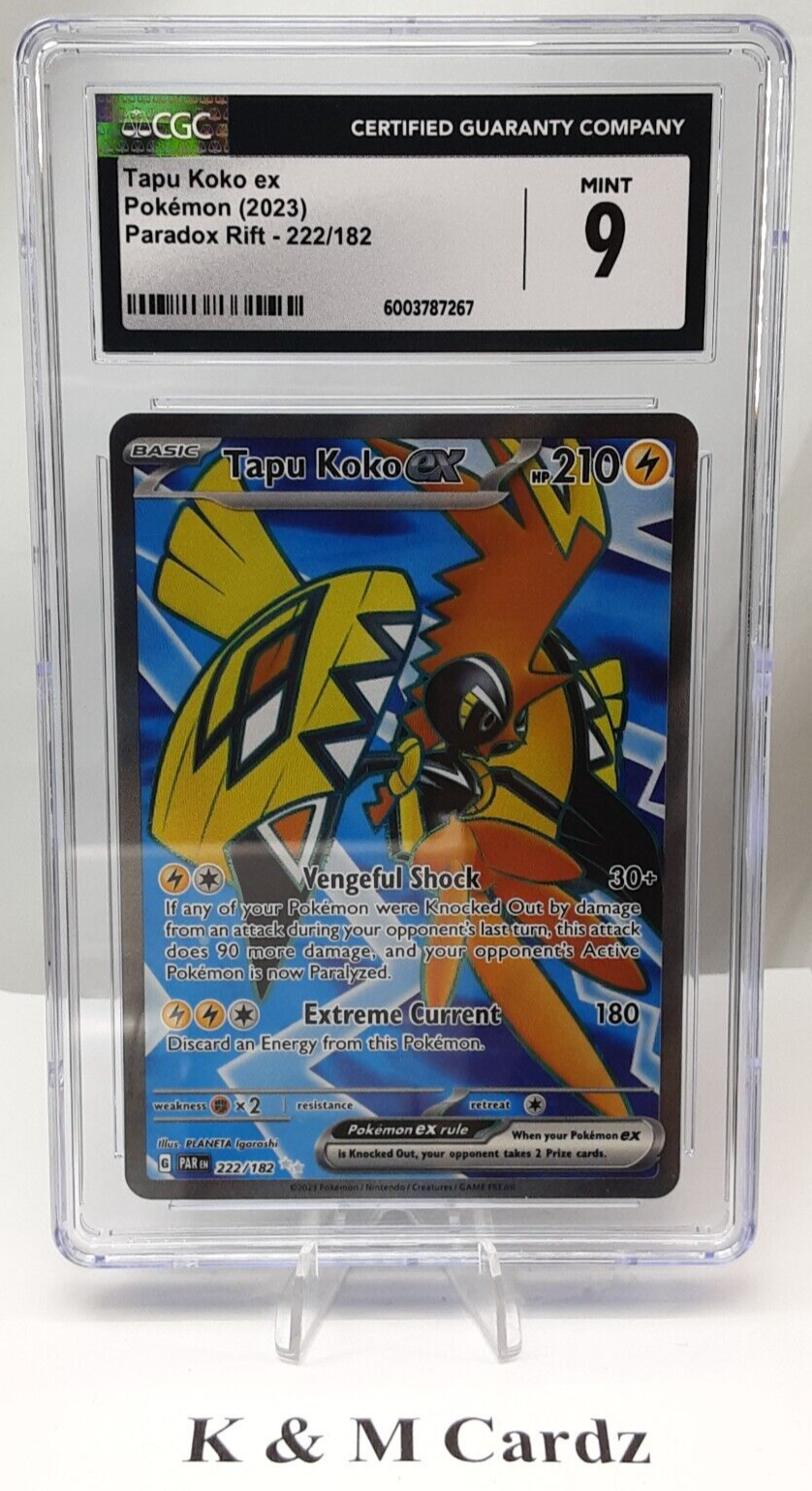 tapu Amazon.com: Pokemon - Tapu Koko ex 068/182 - Paradox Rift