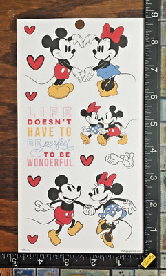MICKEY & MINNIE MOUSE THE HAPPY PLANNER, ONE SHEET BEAUTIFUL STICKERS #THP23