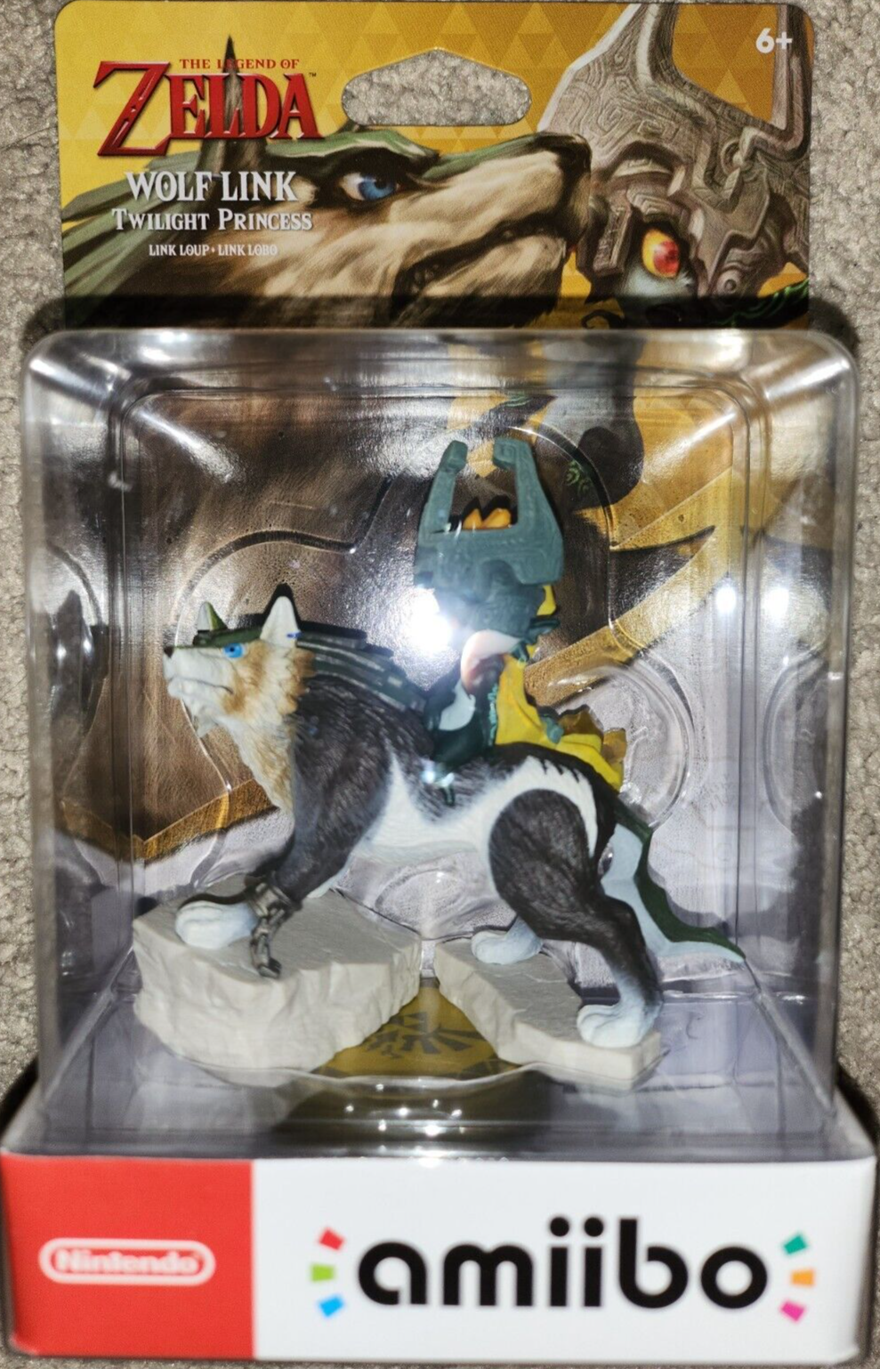 Nintedo Amiibo Wolf Link |BRAND NEW SEALED Legend of Zelda