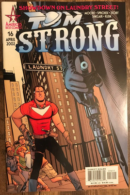 Tom Strong #16 By Alan Moore Chris Sprouse America's Best Comics ABC NM/M 2002