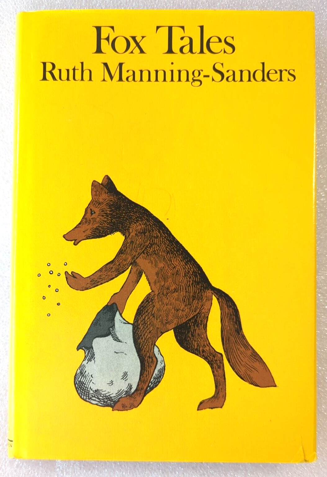 Fox Tales by Ruth Manning Sanders 1976 Hardcover HC Dust Jacket Book Vtg 70s