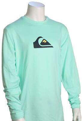 

Рубашка для серфинга Solid Streak LS для мальчика Quiksilver — Beach Glass — новинка, Зеленый