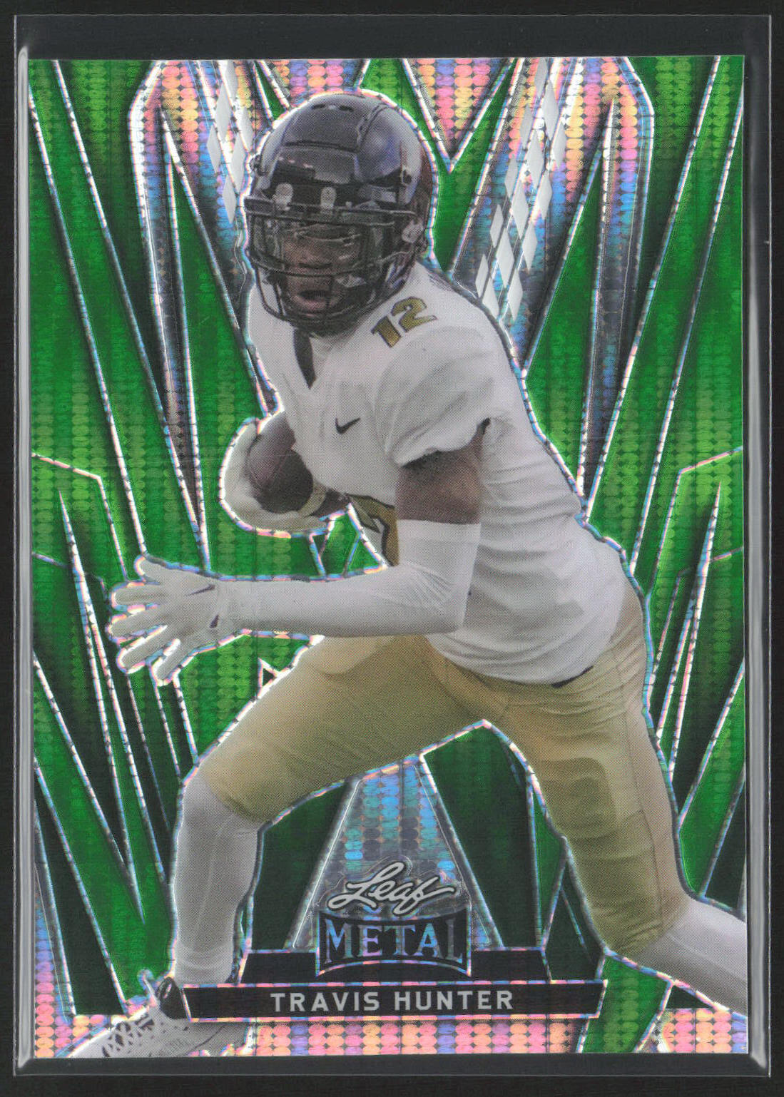 2024 Leaf Metal Travis Hunter #102