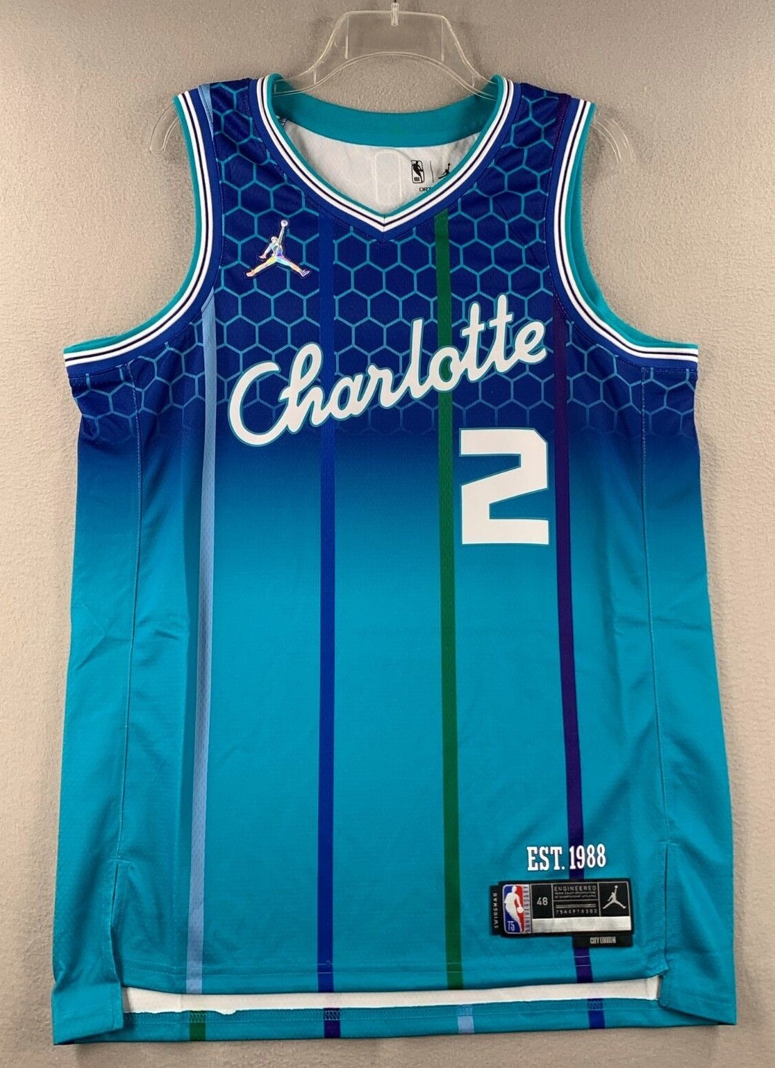 lamelo ball hornets jersey city edition