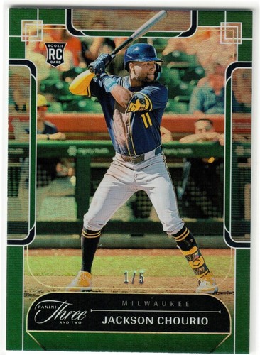 2024 Panini Three and Two - Jackson Chourio #2