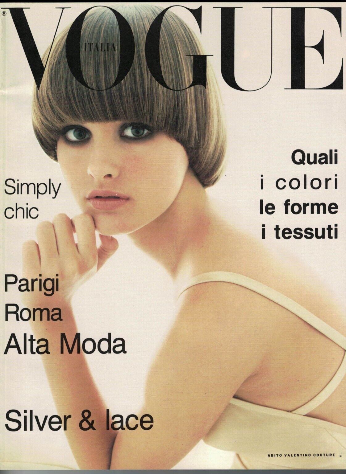 VOGUE Italia Magazine March 1994 Alta Moda Roma Paris Trish