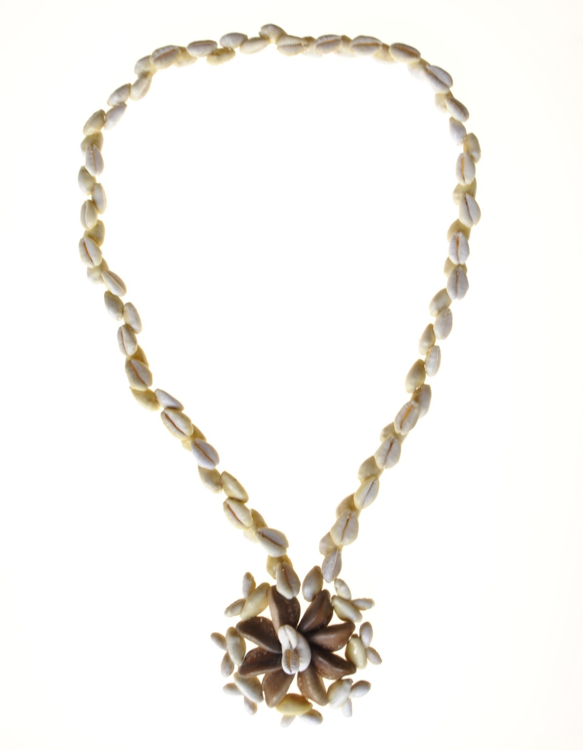 Cowry Shell Necklace Original Vintage Tribal Artifact from Papua New Guinea