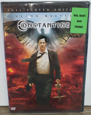 CONSTANTINE (DVD, PROMO) NEW AND SEALED  FULL SCREEN  KEANU REEVES 2005