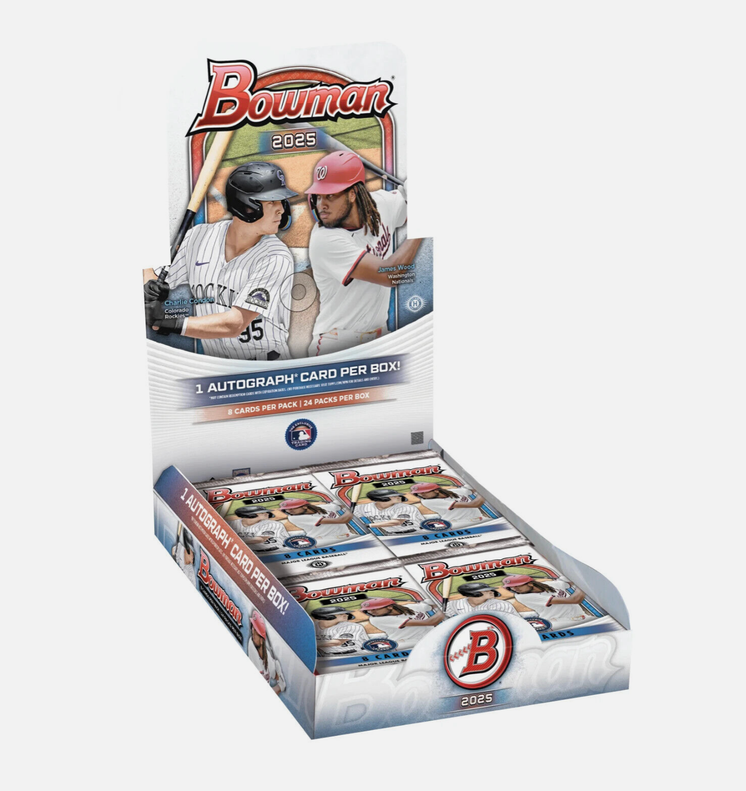 2025 Bowman Baseball Factory Sealed 24 Pack Hobby Box